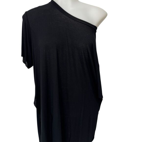 Alo Yoga Black Longer in back Basic Top Size Small - Picture 2 of 9